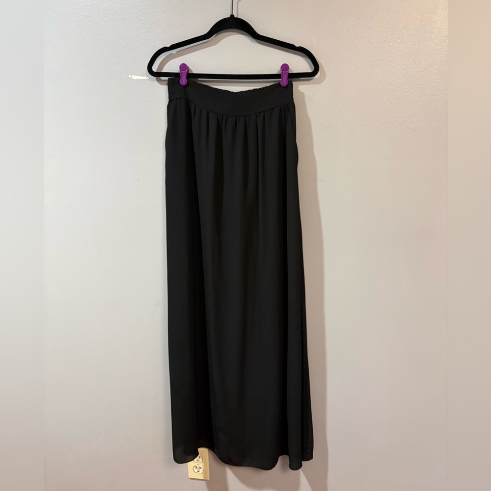 NYMPHE Classic Black Maxi Skirt